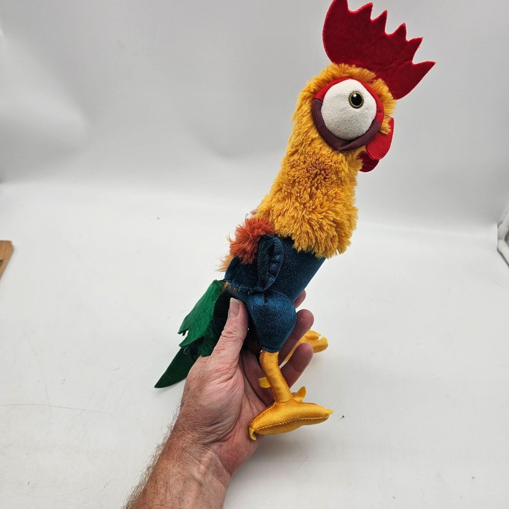 Disney Princess Moana Heihei Rooster Plush Stuffed Toy Small Multicolor Cute